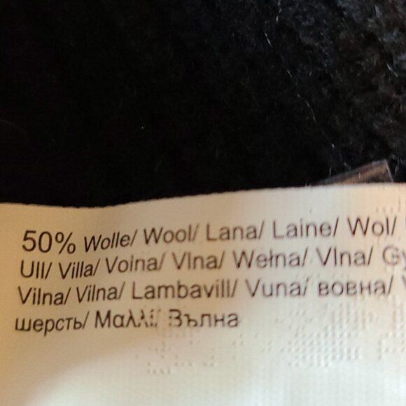 S. OLIVER KNIT CAP BLACK ONE SIZE - Picture 6 of 8